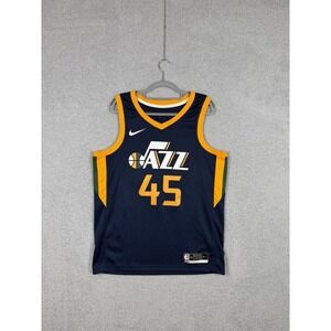 Donovan‎ Mitchell Men's 48 Large L Nike Swingman Utah Jazz NBA Blue Jersey